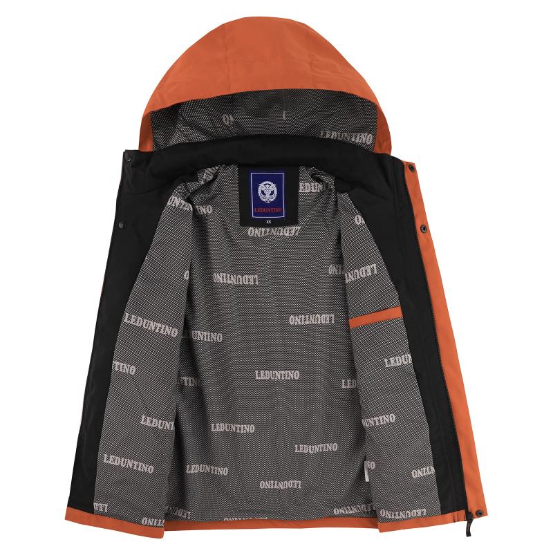 Men's Spring Autumn Hooded Casual Thin Jacket Waterproof Outdoor Hiking Windbreaker Outerwear Coat