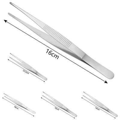 Food Barbecue Tongs Steel Churrasco Tweezers Clip Buffet BBQ Restaurant Tool New