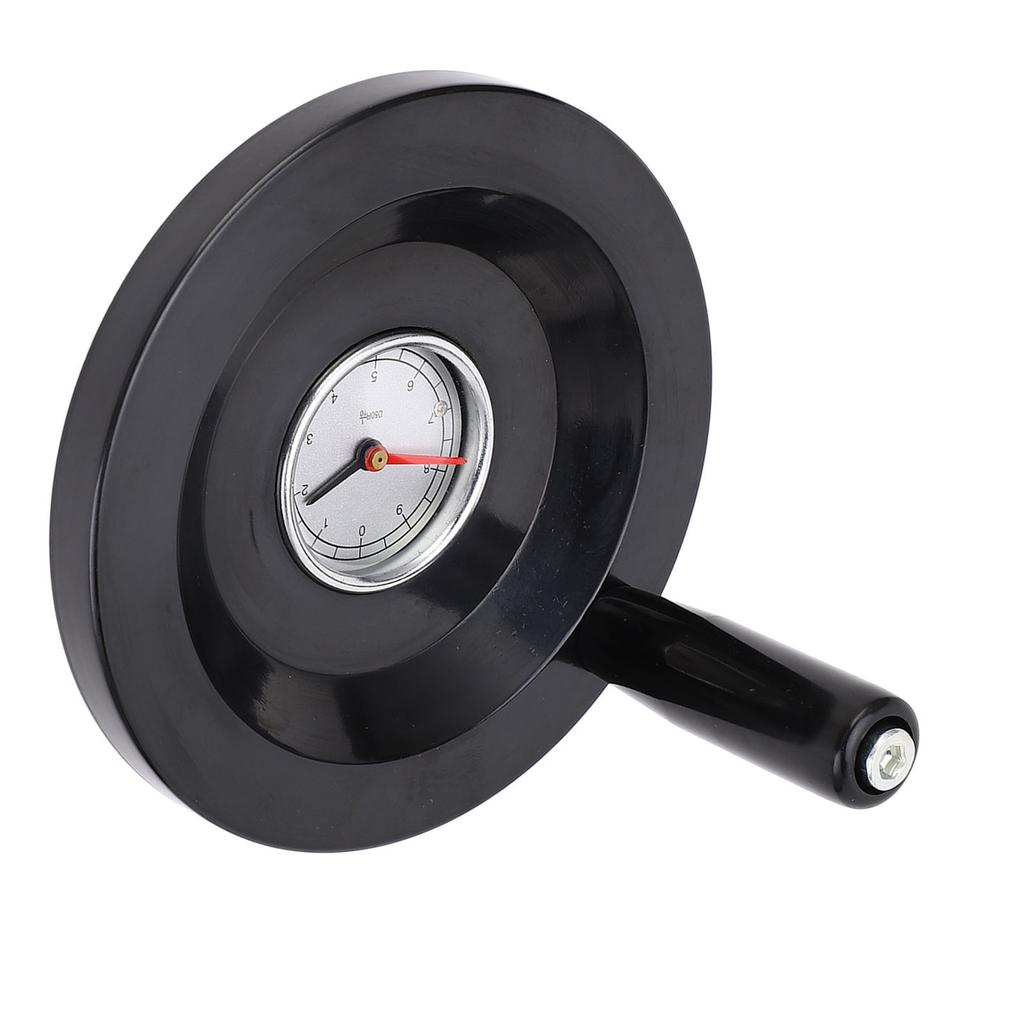 16 X 160mm Digital Handwheel Aluminum Round 0 To 9 Dial Hand Wheel with Indicator