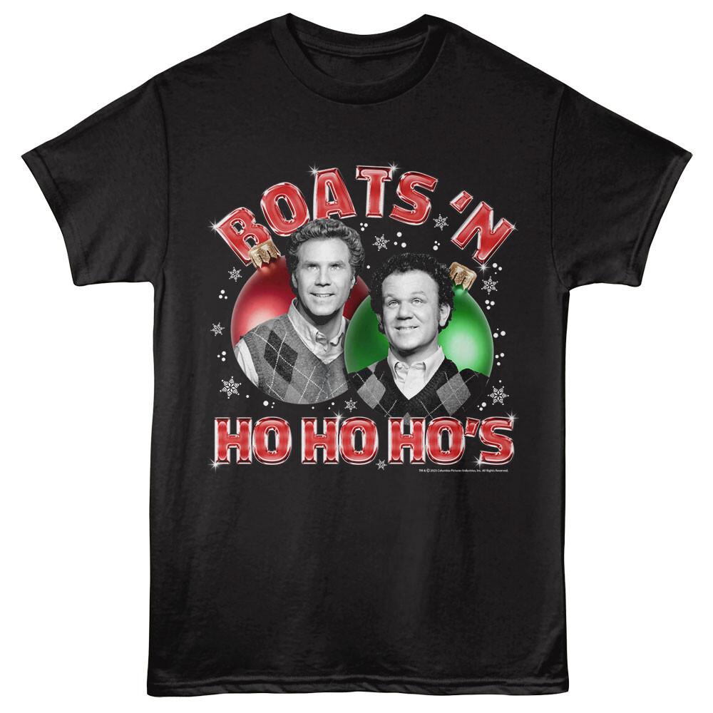 Step Brothers Movie Brennan Dale Christmas Boats N Ho Ho Ho Men T Shirt L