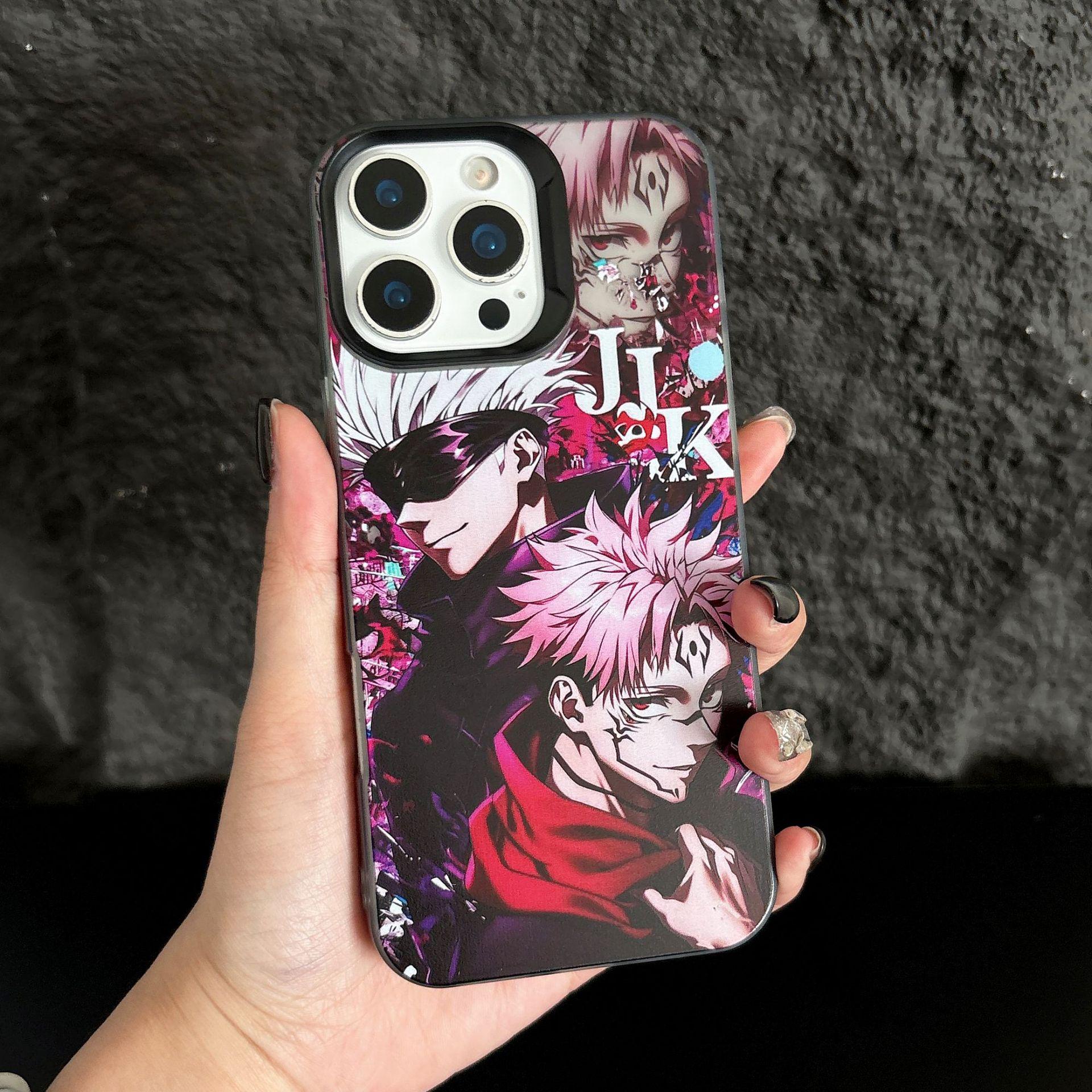 

Gojo Satoru Jujutsu Kaisen iPhone Case: Soft Cover for 17 Pro Max, iPhone 15/14/13/11, 16 Pro iPhone 16 Pro
