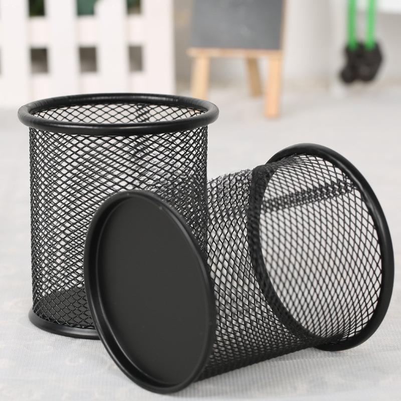 Large Capacity Pen Storage Box & Organizer – Desktop Pen Holder & Stationery Grid for Students and Office Supplies