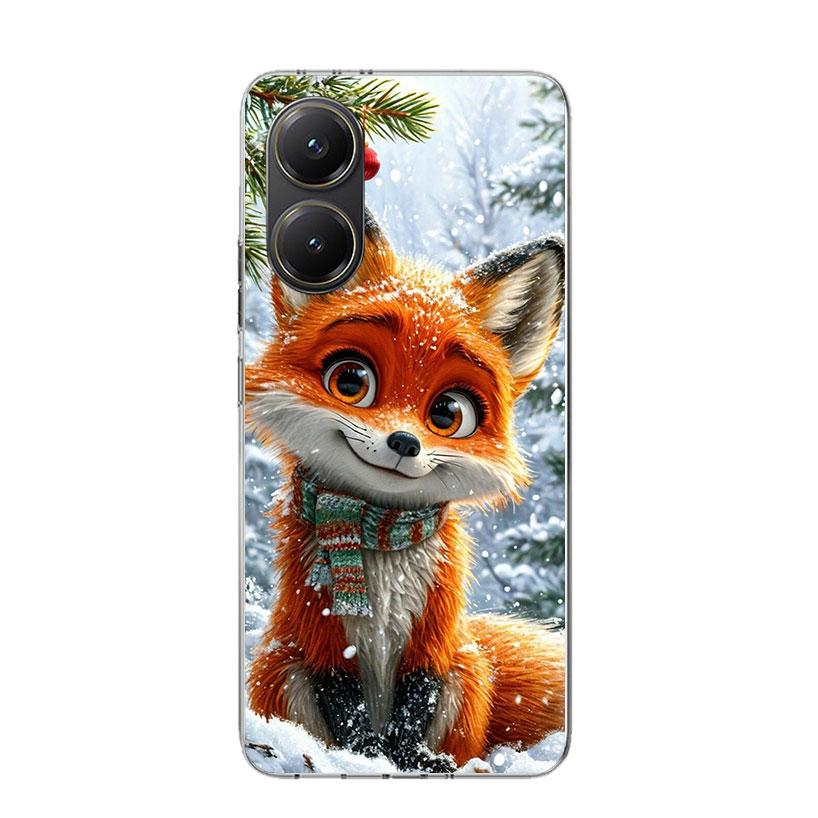 Tier Fuchs Handyhülle Für Xiaomi Poco X7 X6 X5 Pro F7 Ultra Redmi 15C 15 13 13C 12 12C 10 10A 10C 9 9A 9C 9T Hülle Poco X7 X6 X5
