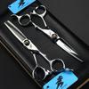 6.0 Inch Black Gemstone Xc-11 Hair Scissors, Hair Scissors, Flat Scissors, Tooth Scissors, Thin Scissors, For Hair Salons