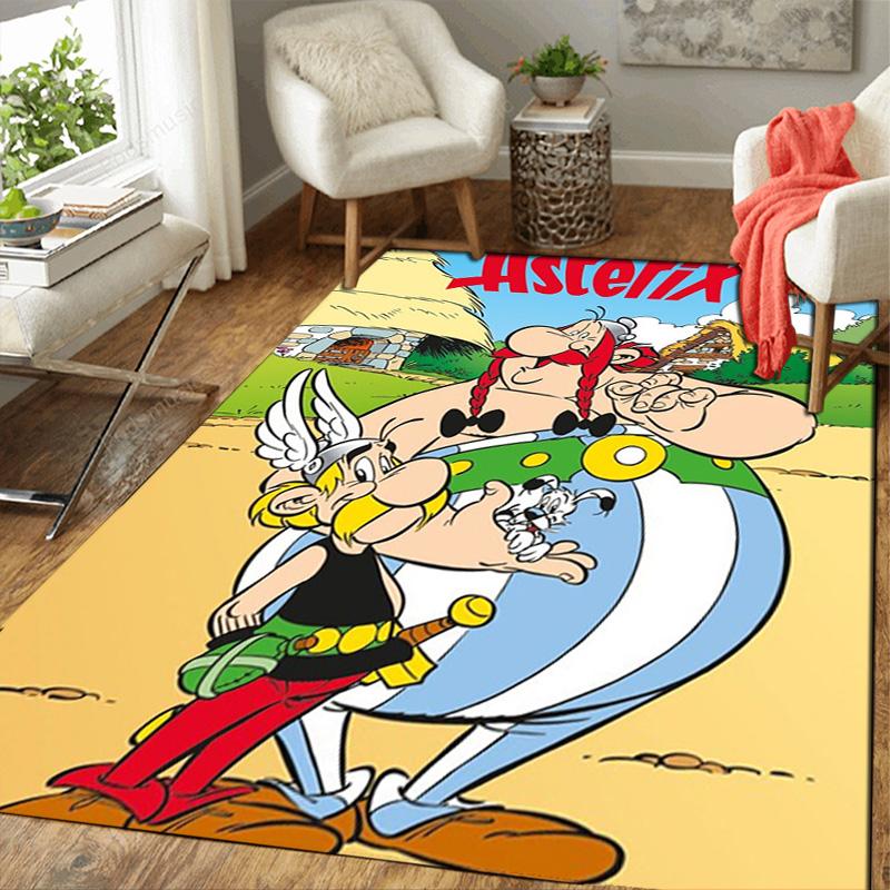 Asterix and Obelix Rug Floor Mat for Living Room or Bedroom Soft and Comfortable Carpet a Gift for Birthday and Holiday.NFF0928191