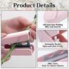 Auto Buckle Rose Thorn Stripper Pliers Finger Groove Flower Stem Leaf Cut Remover Gardening Supplies Home Accessories