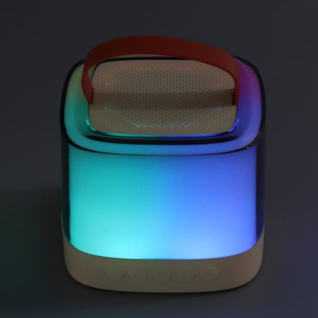 Mini Karaoke Machine Long Battery Life Wireless Portable Bluetooth Speaker with Microphone for Kids