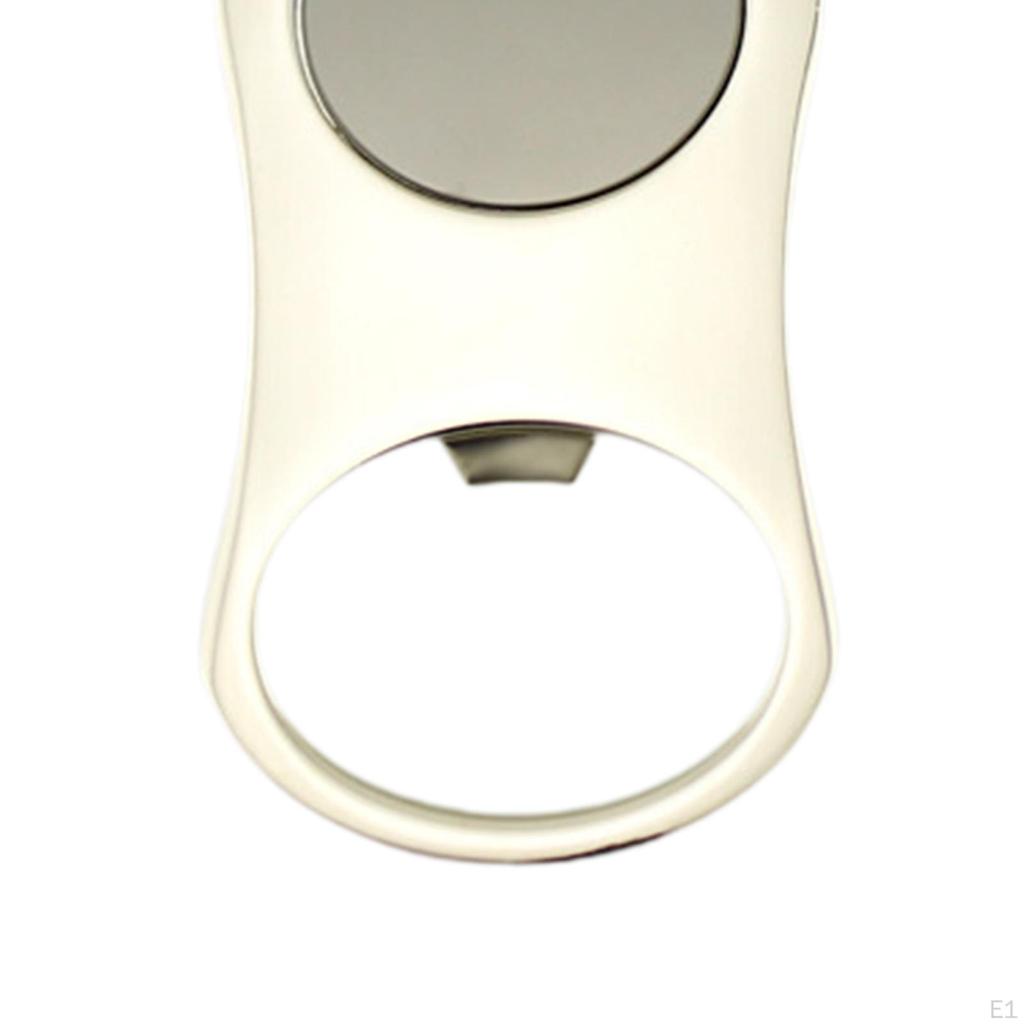 Beer Bottle Opener Keychain, Unique Zinc Alloy Keyring, for Bar, Restaurant, Home