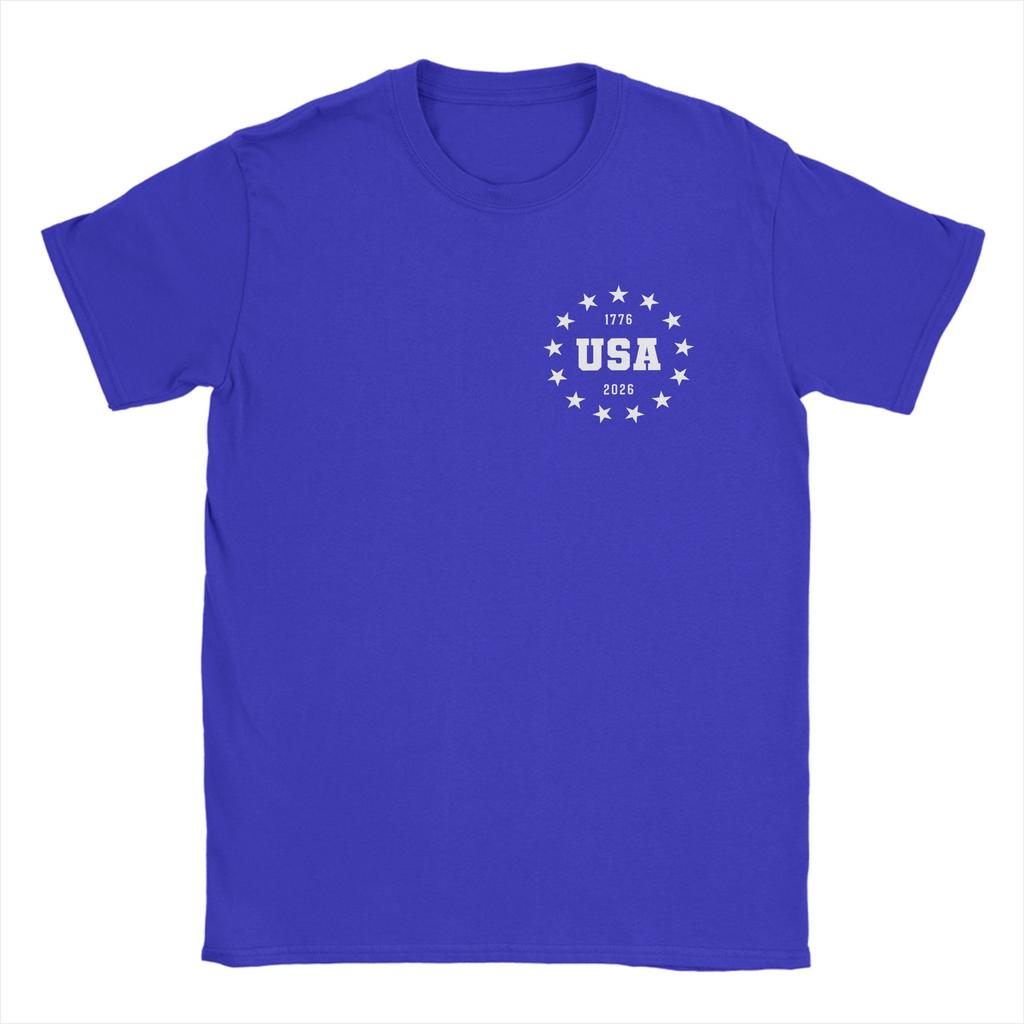 Oversized TShirt Summer USA 250 Anniversary 2026 Semiquincentennial Hip Hop TShirts Cotton Tshirt for Unisex Y2K Funny Tees