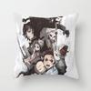 45 * 45Cm Anime Demon Slayer Kimetsu No Yaiba Printed Pillowcase Kids Bedroom Living Room Home Decor Pillow Cases Pillowcase