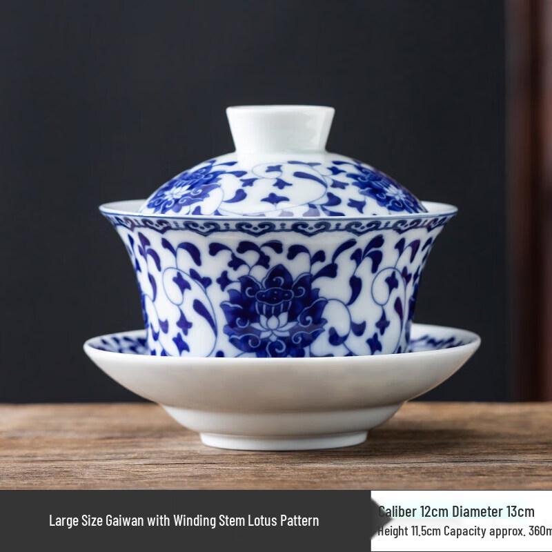 Dehua Ceramic Gaiwan Tea Bowl