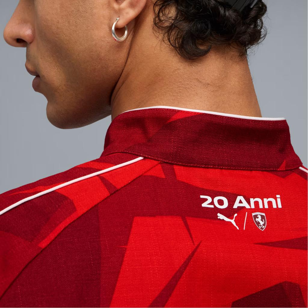 Puma Scuderia Ferrari 20th Anniversary T7 Simple Comfortable Solid Color Jacket Men Jackets 633944-02