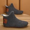 Winter Outdoor Cotton Shoe Men  Warm Anti-slip Lightweight Man Comfortable Cotton Loafer Men Winter Warm Shoe