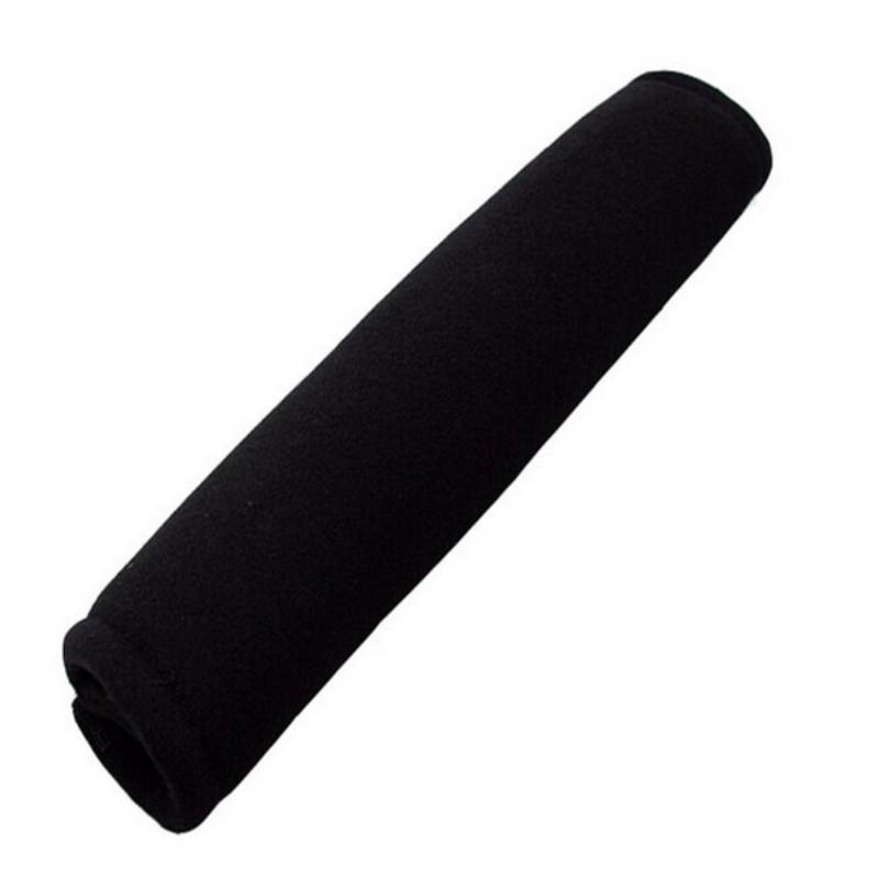 

2 шт. автомобильные наплечники для безопасности, мягкие плюшевые автомобильные накладки на ремень безопасности, чехол для ремня безопасности чёрный