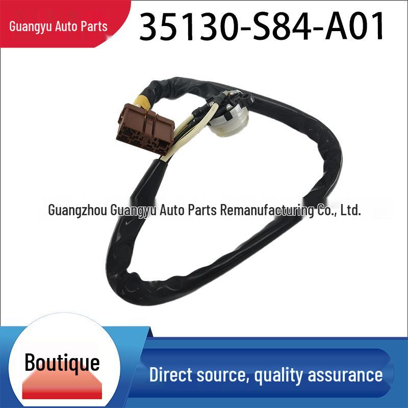 

Acura Accord Genuine Ignition Switch (35130-S84-A01) with Wires 35130-S84-A01 чорний