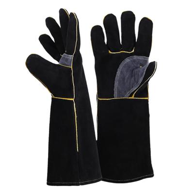 Feuerfeste Tig/Mig Schweißerhandschuhe, Hitzebeständige Ofenhandschuhe, Wärmeisolierende BBQ Handschuhe guantes para trabajo hombre