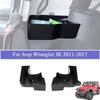 Car Rear Trunk Side Organizer Tray for Jeep Wrangler JK JKU Sahara Rubicon 2011-2017 Trunk Tools Storage Box Car Accessories