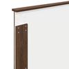 Headboard in Brown Oak Effect 90 cm Particleboard