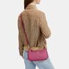 New COACH Teri Leather Shoulder Bag Handbag Shoulder Bag Women's Raspberry CL404-IMP35
