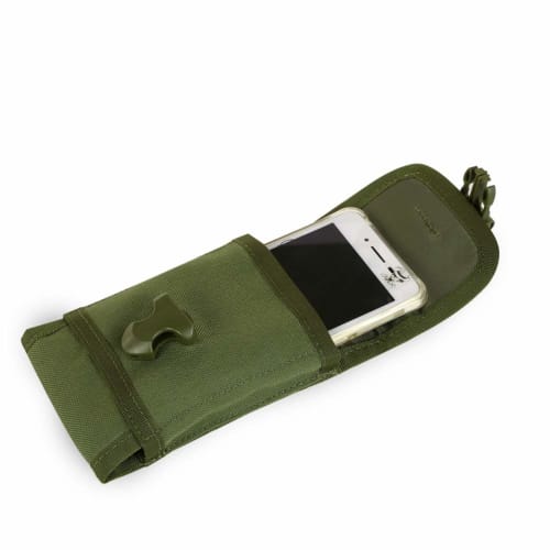 PHOENIX IKKI Military Tactical MOLLE Compatible Smartphone Bag/Pouch/Smartphone Belt Case, Fits 5.8-inch Smartphones and iPhone 8 Plus, 16 Colors Avai