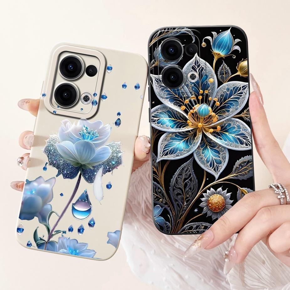 For Oppo Reno 13 Pro 5G Case CPH2697 Luxury Fashion Candy Painted Cover Soft TPU Phone Case For Oppo Reno 13 Reno13 Pro 5G Shell