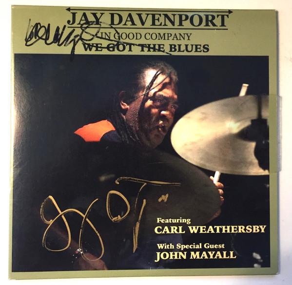 

CD JAY DAVENPORT - In Good Company / We Got The Blues NONE Not On Label UK Blues Used