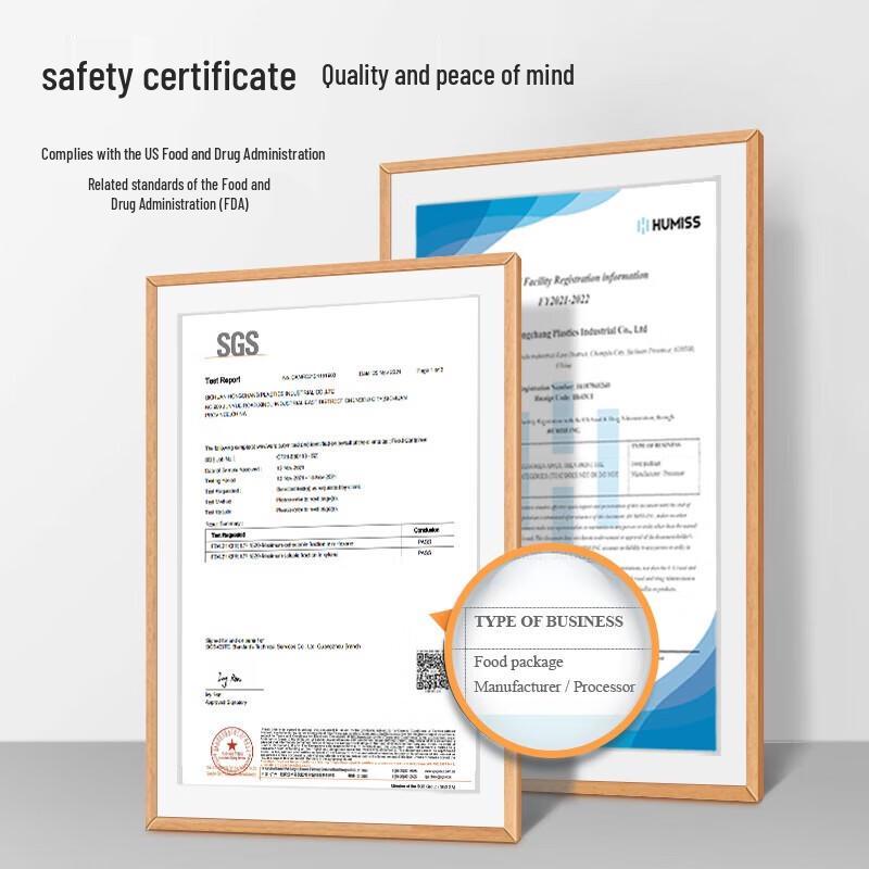 Meiliya 750ml Quadratische Einweg-Lebensmittelbehälter (30 Sätze)