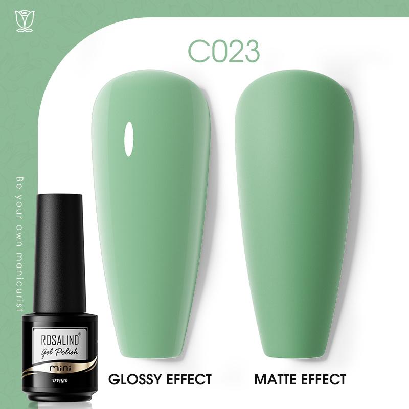 ROSALIND Gel Nagellack Soak Off UV LED Nails Art Design Lack Semi Permanent Gele Lack DIY Maniküre