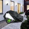 Weatherproof Child Bike Cover Black Waterproof Oxford Fabric Tear-resistant Adjustable Bottom Rope Prevents Dust And Debris