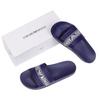 Emporio Armani Herren Marineblaue Badeschuhe Neu - Größe: 43