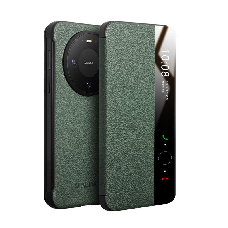 Huawei Mate 80 Pro Max Magnetic Leather Flip Case with Smart Sleep RS Protection