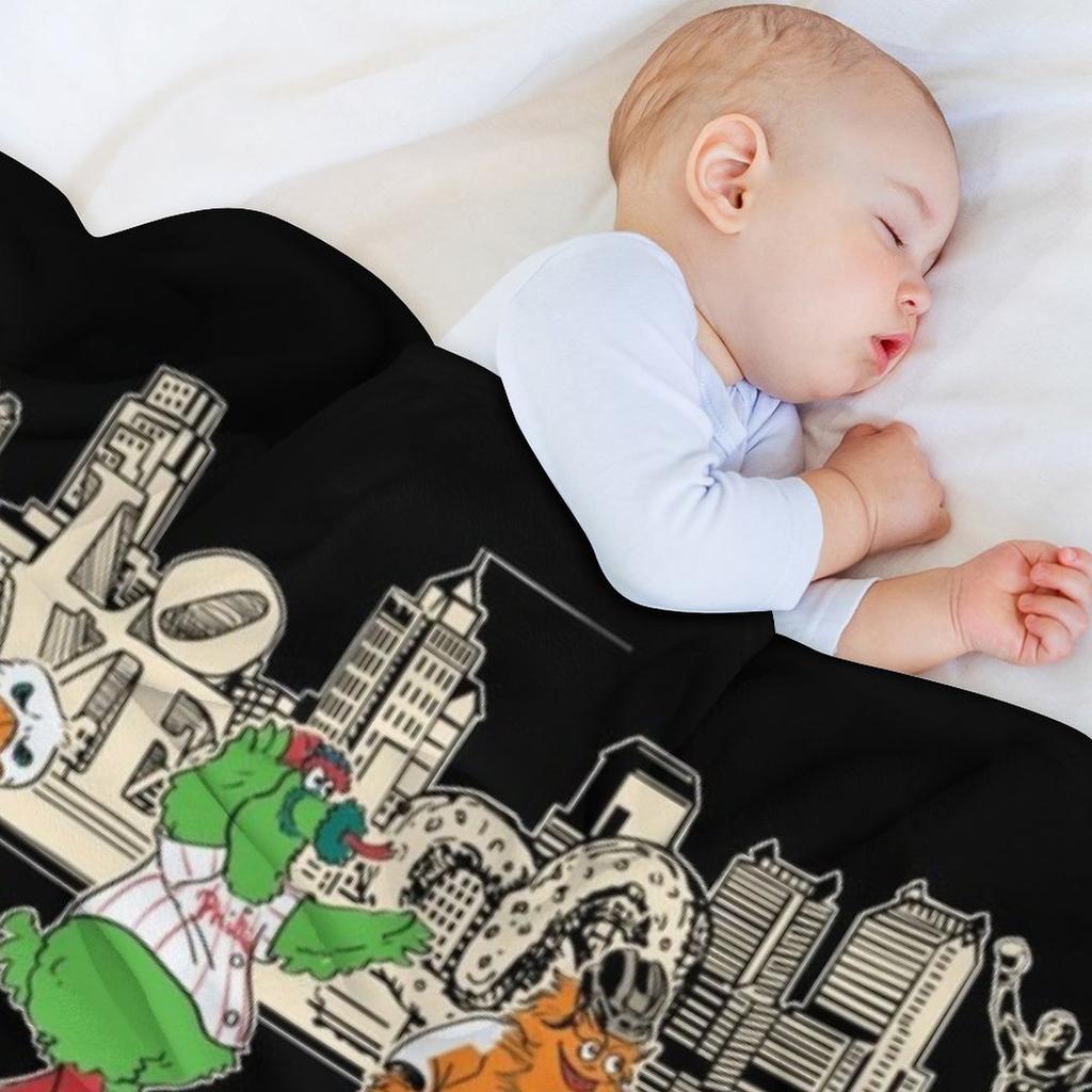 Philly Sports Magnet Throw Blanket anime Bed For Sofa Thin Large Blankets