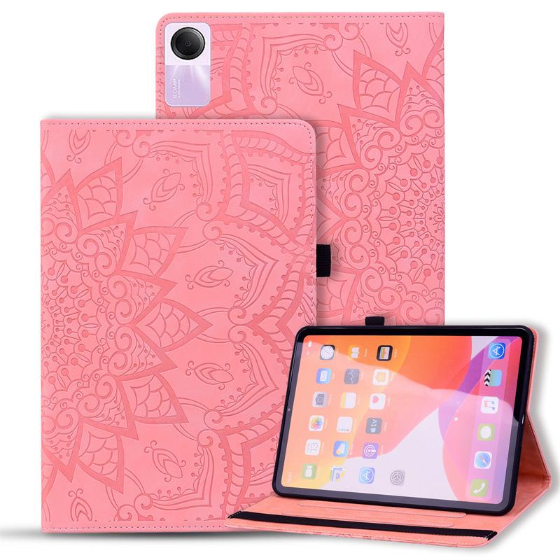 Redmi Pad SE 11 İnç 2023 Kiraz Çiçeği Kedi Korumalı Kılıf