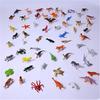 60Pcs/lot Realistic Mini Dinosaur Animals Solid Model Children's Educational Toy Small Simulation Animal Figures Kids Boys Toys