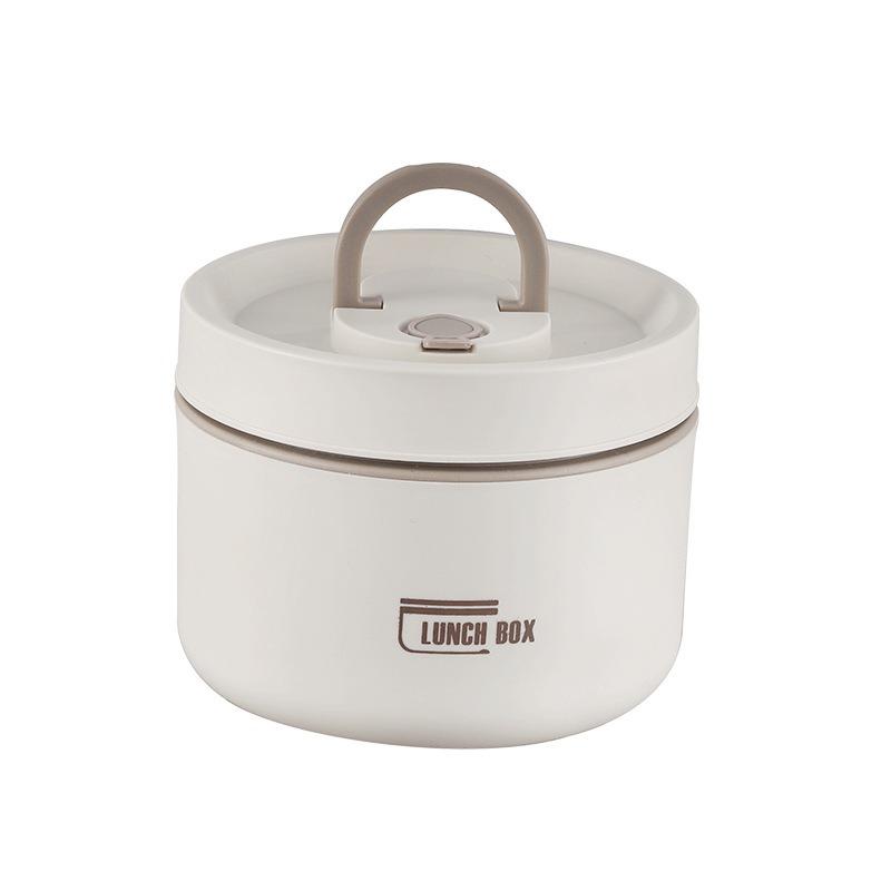 304 Stainless Steel Lunch Box with Soup Container Portable Thermal Bento Box for Office & School Leak-Proof & Easy Clean