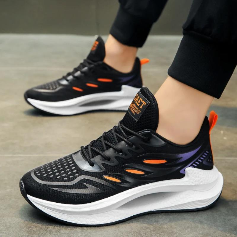 Men's Breathable Sports Shoes Spring New Mesh Casual Fashi Versatile Trendy Men's Shoes Summer Running Shoes