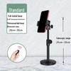Multi-Functional Mobile Broadcast Stand with Fill Light and Adjustable Camera Positions for Photography and Video Recording