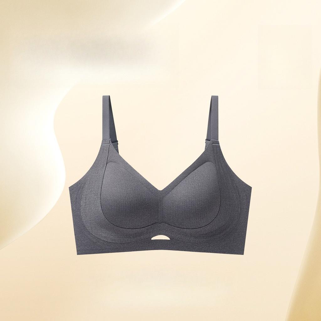 Seamless Bra Women Gather Soft Support Underwear Anti-sagging Underwear On Top No Steel Ring Bra Women