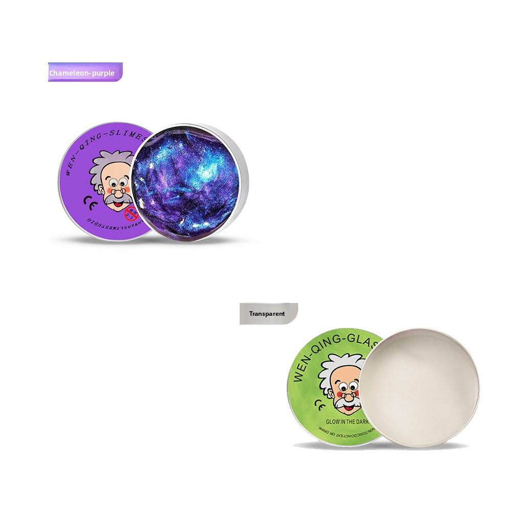 Spielzeug Bunte nicht-newtonsche Flüssigkeit Dekompression für Kinder Transparent Elastisch Maßstabsverhältnis Modellierknete Ungiftig Kreatives DIY Montage Basteln