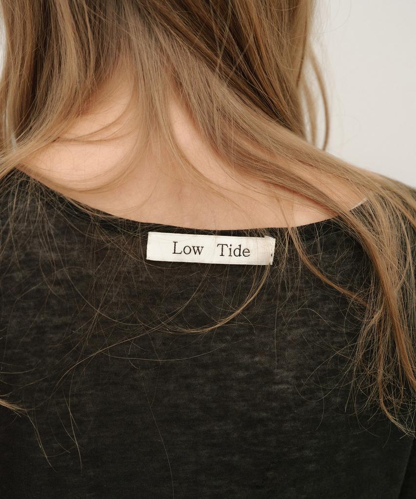 Loutaideu Layered Long Sleeve T-Shirt [Black]