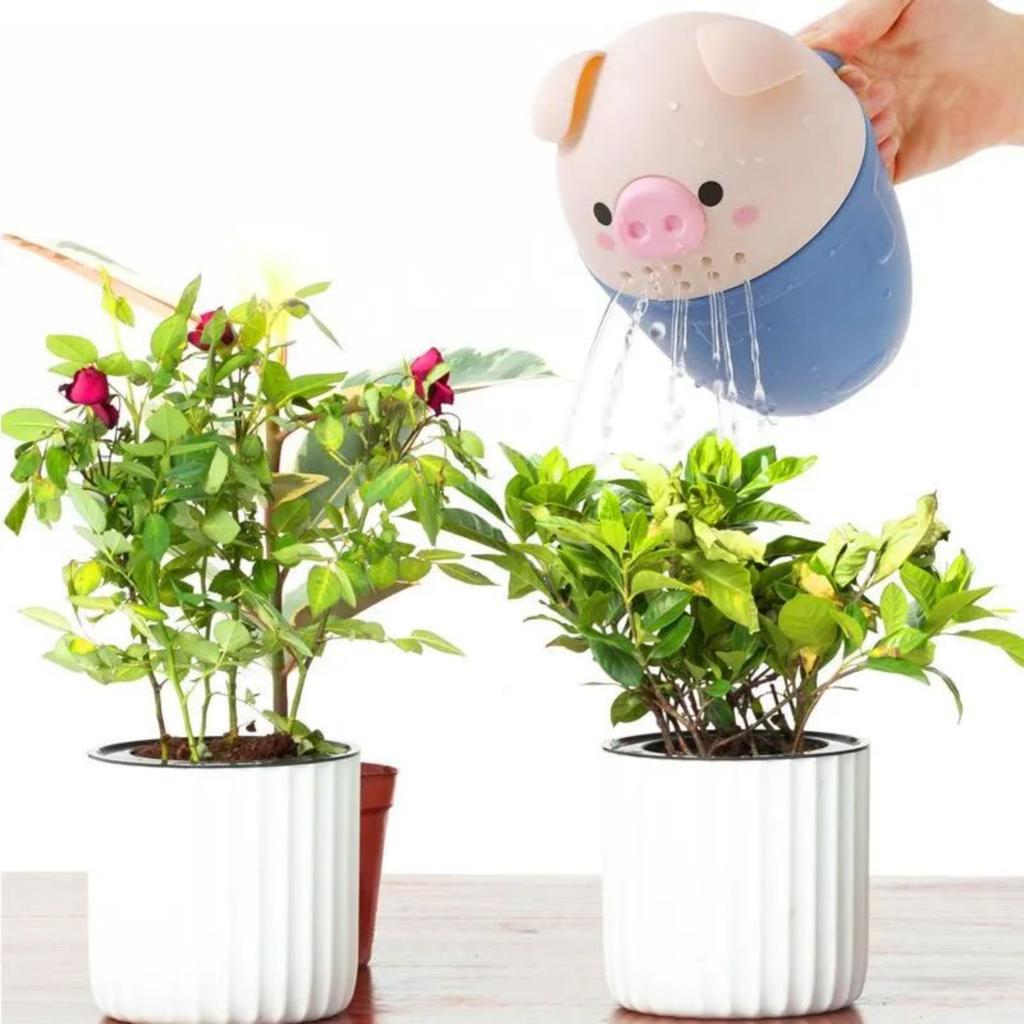 Cute Little Pig Baby Bath Water Scoop, Thick Shampoo Cup, Shower Showerhead Water Scoop