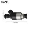 Fuel Injector For  Daewoo Lanos Cielo Corsa 1.5L 1.6L 1999-2002 Oil InjectorAuto Petrol Jet Metal+ABS Replacement