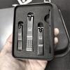 TQDX8 Car Logo Nail Clippers Manicure Beauty Tools 4 Piece Accessories For Honda Civic Accord Crosstour Spirior Odyssey Avancier UR-V