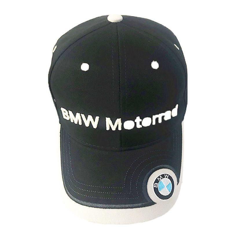 For BMW High-quality Embroidered Baseball Cap Outdoor Cycling and Racing Sports Sun Hat F1 Racing Memorial Cap Car Sticker Djsc34