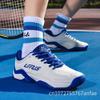 Men Women Professional Badminton Shoes Athletic Shoes Durable Anti-Slip for Volleyball Sneakers Outdoor Tennis Shoes Comfortable