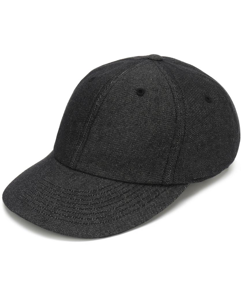 COLUMBIA UNIVERSITY Ny10027 Logo Denim Ball Cap Black Denim