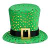 Saint Patrick Costume Set Leprechaun Hat Fakes Beard Mustache Tie Glasses for Party Costume Irish Festival Accessories