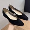 Fashion Fashion Shallow Ladies Low Heel Shoes New In Summer Spring Pointed Toe Female Slip On Footwear Flats With Shoes For Women