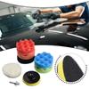 High quality 8PCS Buffing Sponge Polishing Pad Kit for Car Paint Restoration