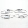 For Hyundai Santa Fe IX45 2013-2015, ABS Chrome Side Door Handle Bowl Cover Trim Car Trims External Exterior Accessories